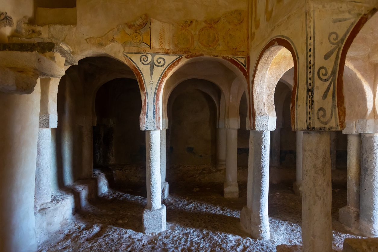 Frescos en el interior de una de las iglesias románicas mejor conservadas de la provincia de Soria.