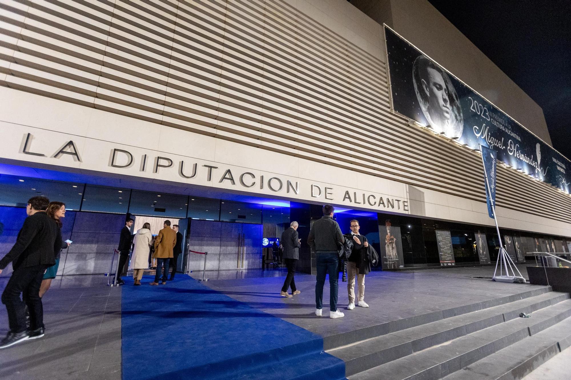 Premios a la Cultura Alicantina Miguel Hernández en el ADDA