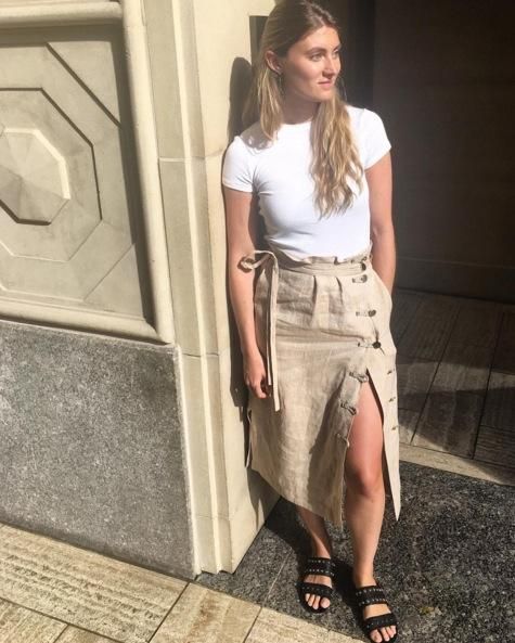 El look de la semana de Megan Reynolds