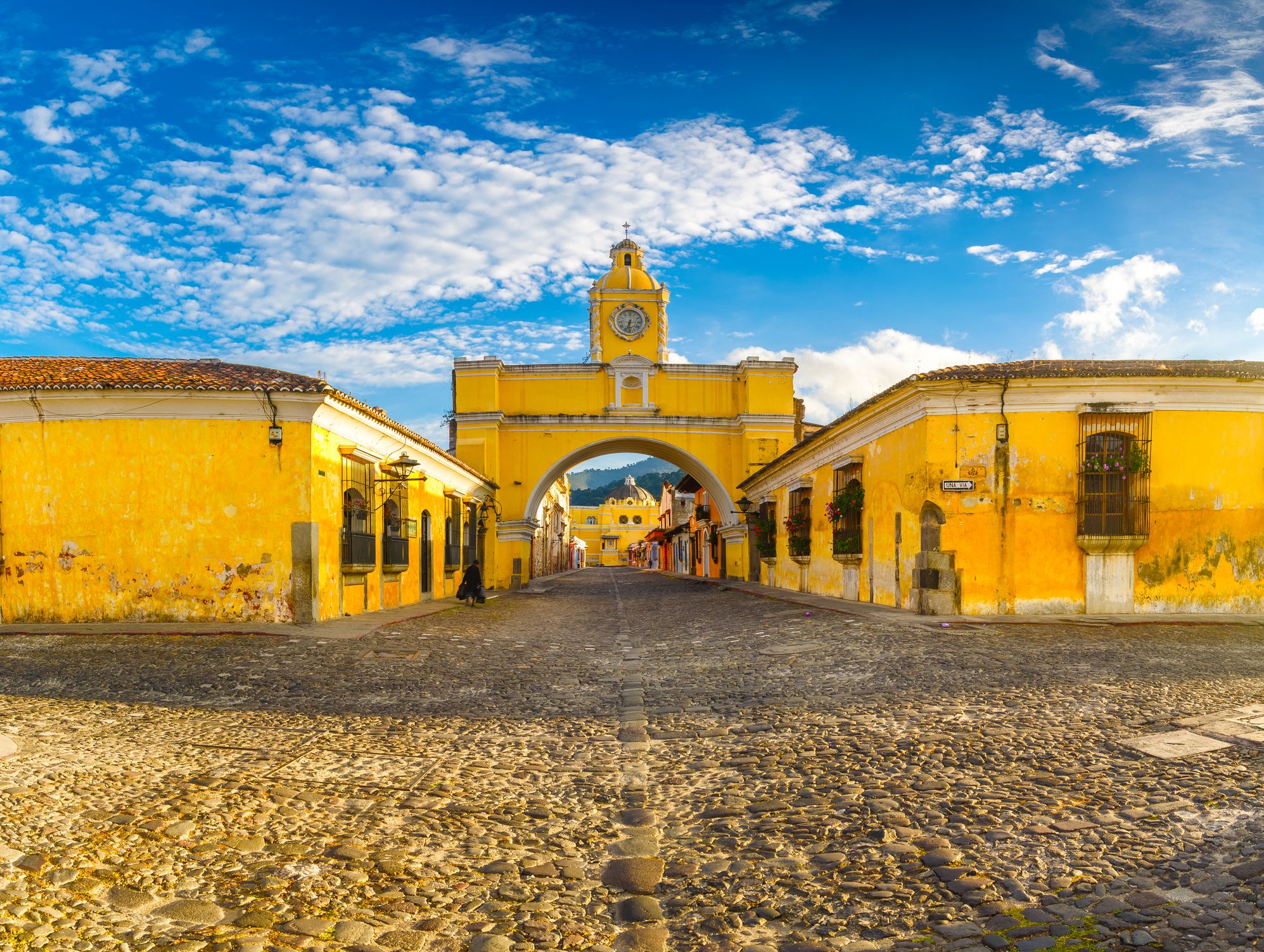 Arco de Santa Catalina en Antigua, Guatemala.