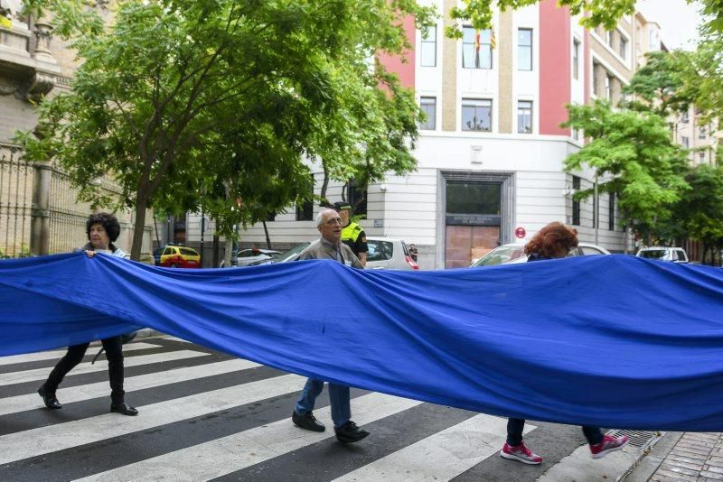 Manifestación contra el ICA en Zaragoza