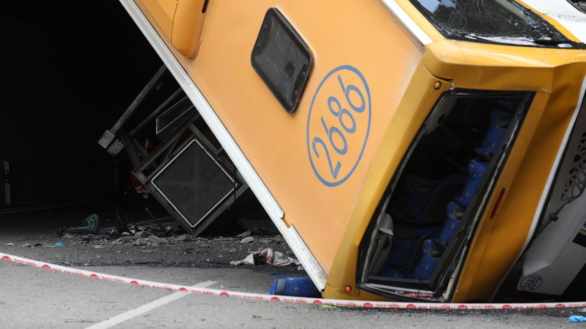 El accidente de autobús en la C-32