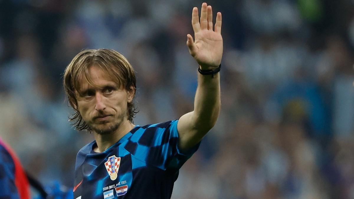 Luka Modric se despidió del Mundial de Qatar en semifinal tras perder contra Argentina