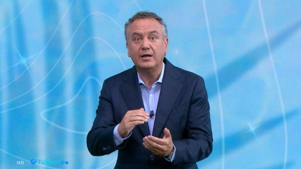 El presentador y meteorólogo, Roberto Brasero