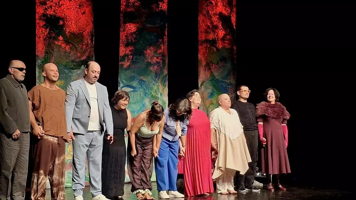 A compañía viguesa da ONCE conquista ao público no Festival Internacional de Teatro Amateur de Girona cunha adaptación en galego da «Comedia sen título», de Lorca