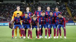 El 1x1 del Barcelona ante el Amberes al descanso