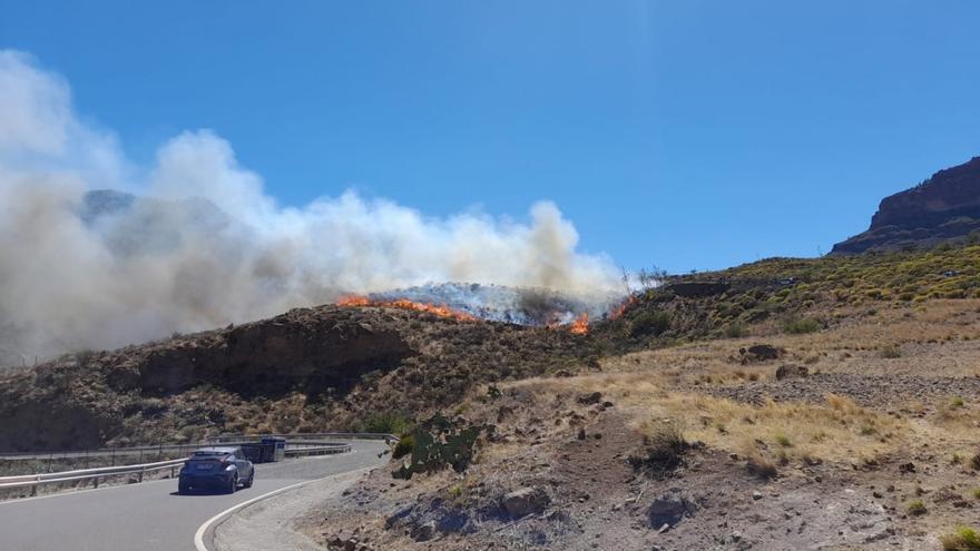 Conato de incendio en Tunte: controlado y extinguido