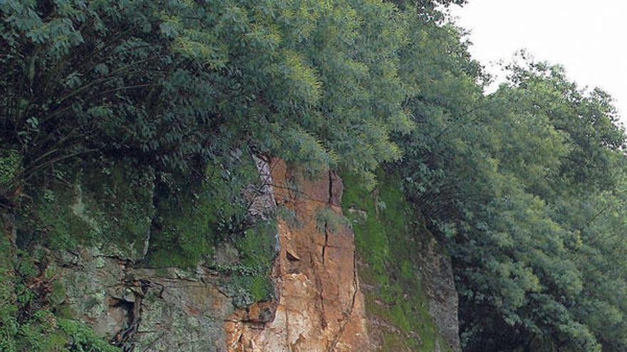 Un derrumbe en la N-120 cierra cuatro horas la entrada a Ourense desde Lugo