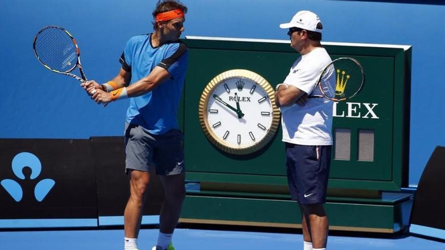 Toni Nadal dice que Rafa llega en buena forma mental y física a Roland Garros