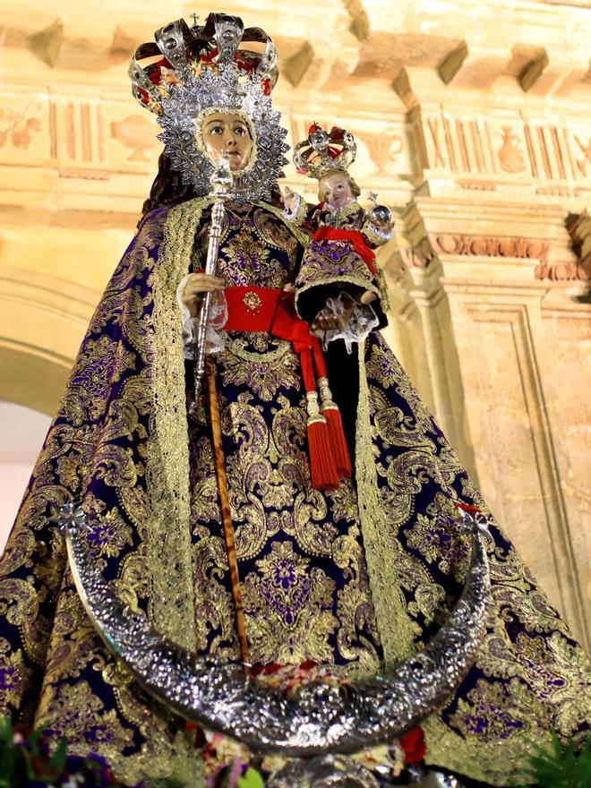 La Virgen de la Fuensanta ya descansa en la Catedral