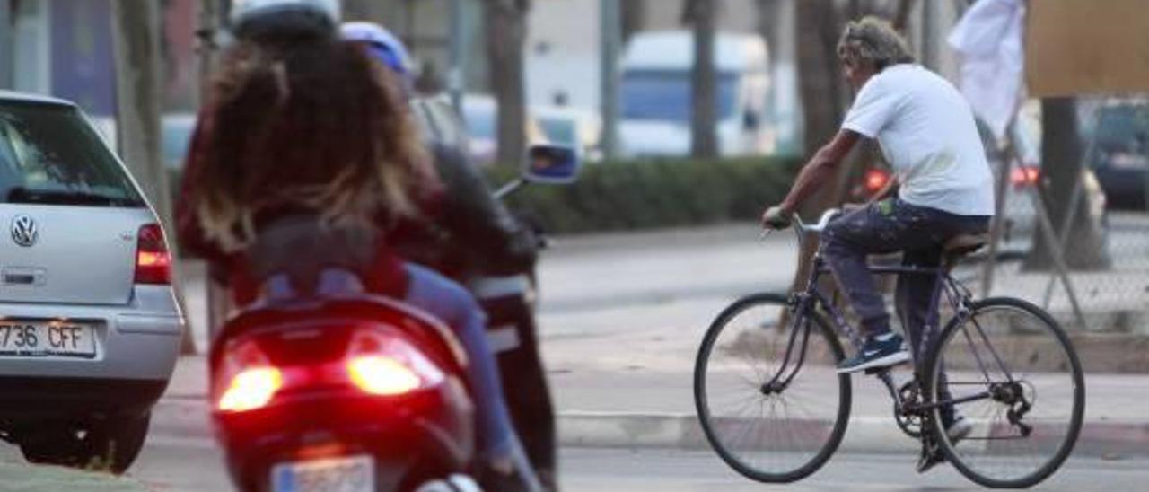 Sagunt arrinconará a los coches para ceder el paso a las bicicletas