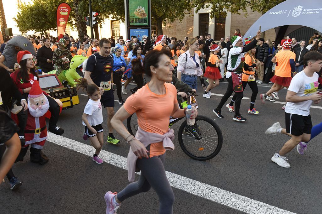 La San Silvestre 2025 en Murcia, en fotografías