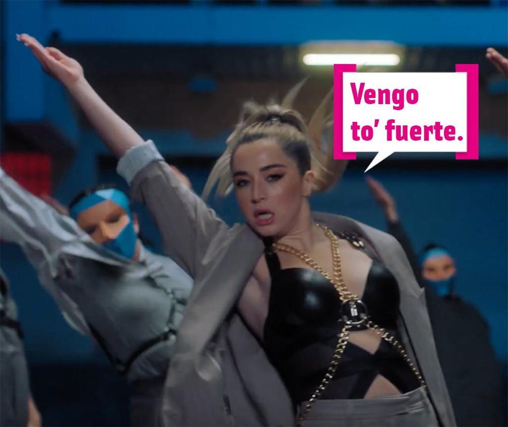 Lola Índigo en Fama a bailar
