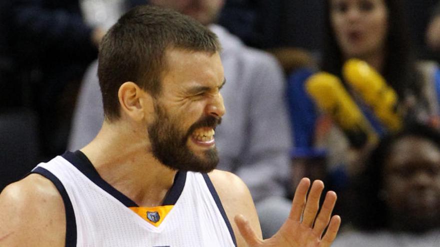 Marc Gasol se ha fracturado el pie derecho.