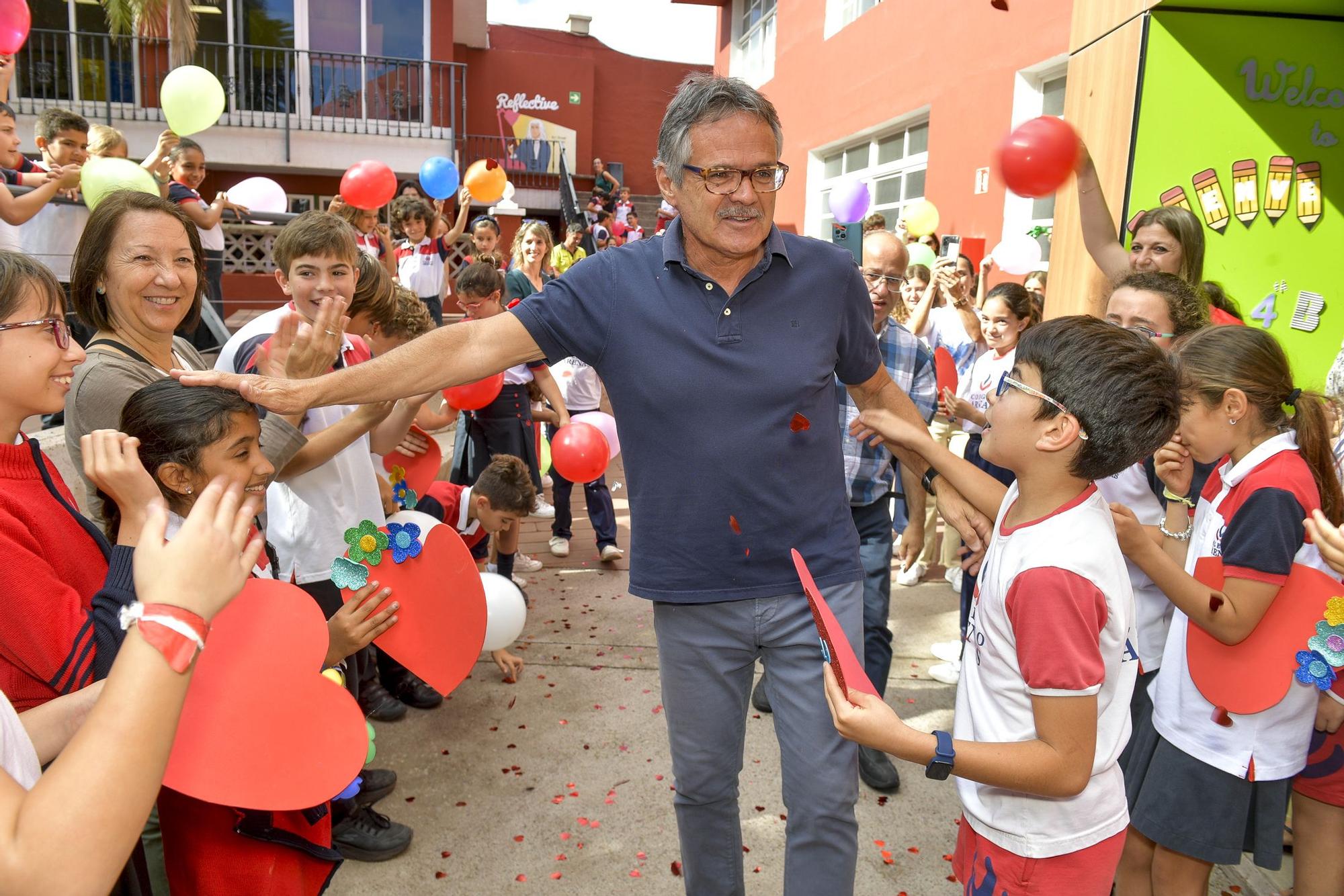 La emotiva despedida de Gilberto Jorge Acosta, profesor del Colegio Arenas