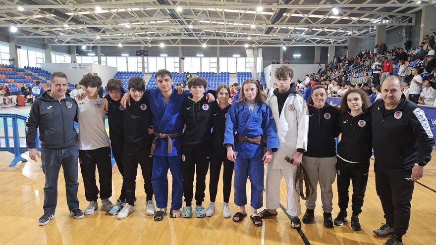 Una plata y tres bronces para el Judo de Zamora en el Campeonato de Castilla y León Infantil y Cadete