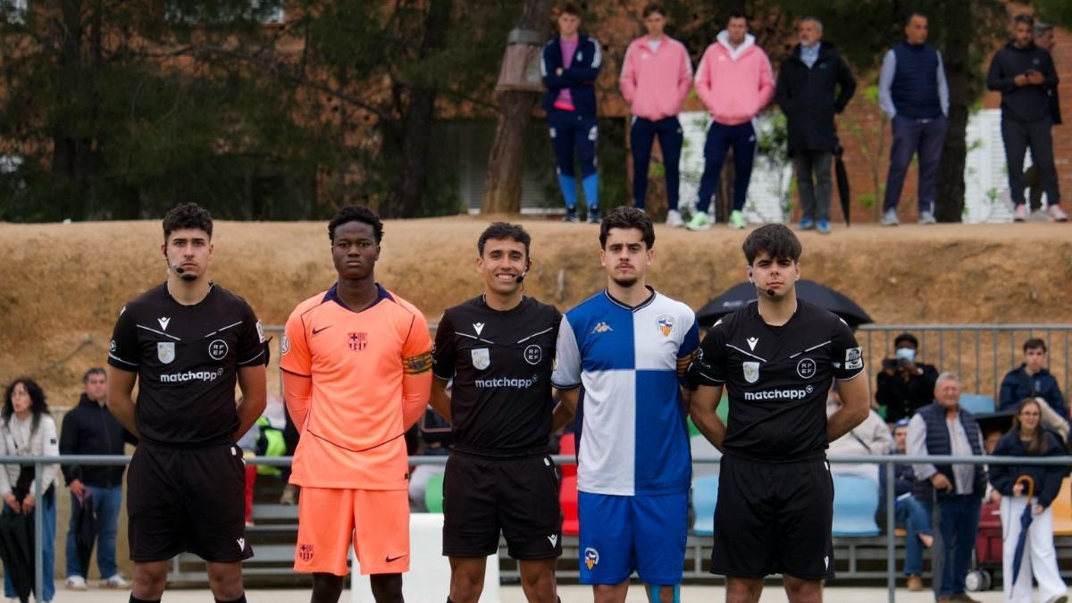Baba Kourouma fue el capitán del Juvenil A del Barça en Sabadell