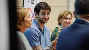 Ricky, durante el congreso Lo Pulmó, este viernes en Lleida.