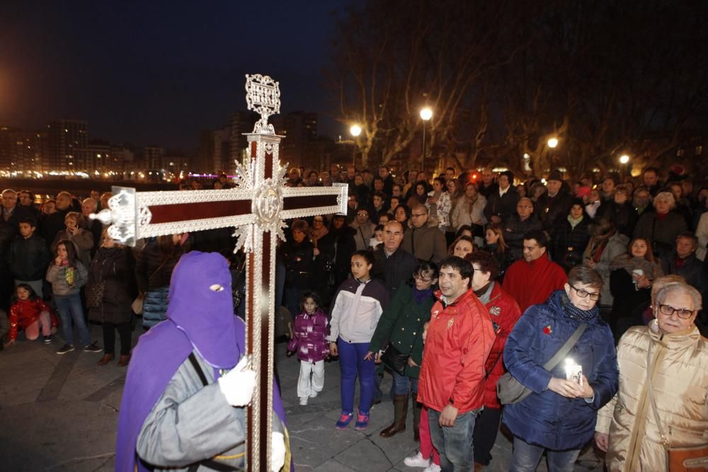 Procesión del Miércoles Santo en Gijón