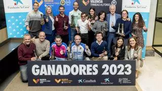 El Medio y el Maratón Valencia, junto con la Fundación "la Caixa", entregan los trofeos a las categorías de personas con discapacidad