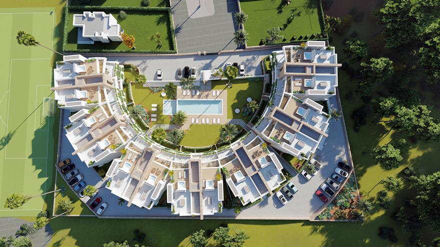 La Manga Club construye apartamentos de lujo junto al Grand Hyatt, su nuevo hotel