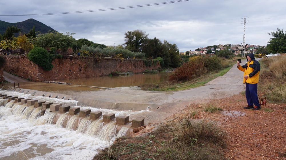 Consecuencias de la lluvia en la provincia de Castelló