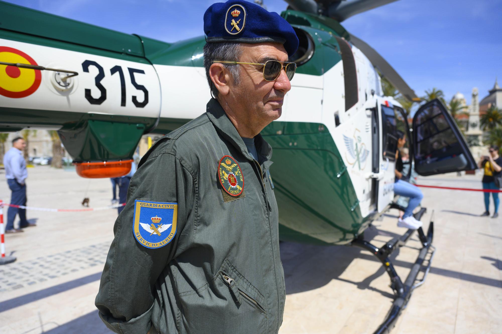 Exposición: Medio siglo del servicio aéreo de la Guardia Civil