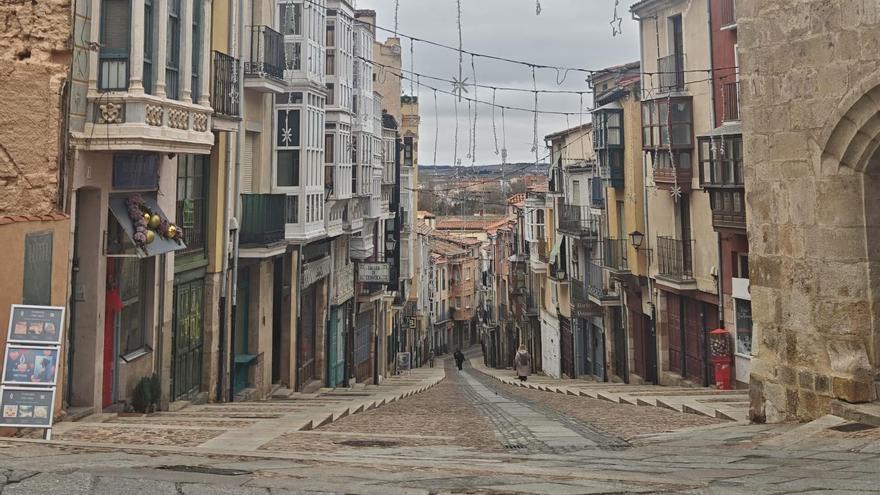 Calle Balborraz en Zamora