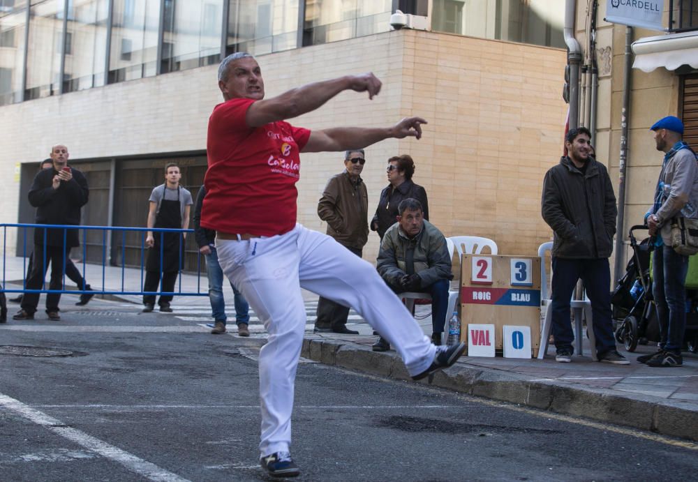 La pilota vuelve al centro de Alicante