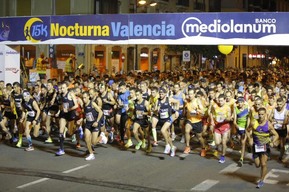 15K Nocturna 2018: Recorrido y recogida de dorsales