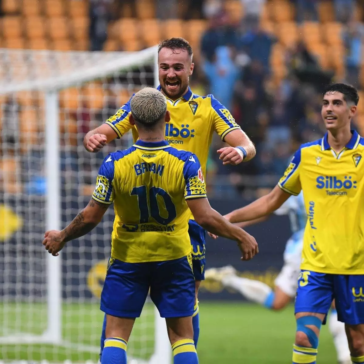 El 2 - 0 del Cádiz en el Cádiz 2 - 2 Málaga de la jornada 9 de LaLiga Hypermotion