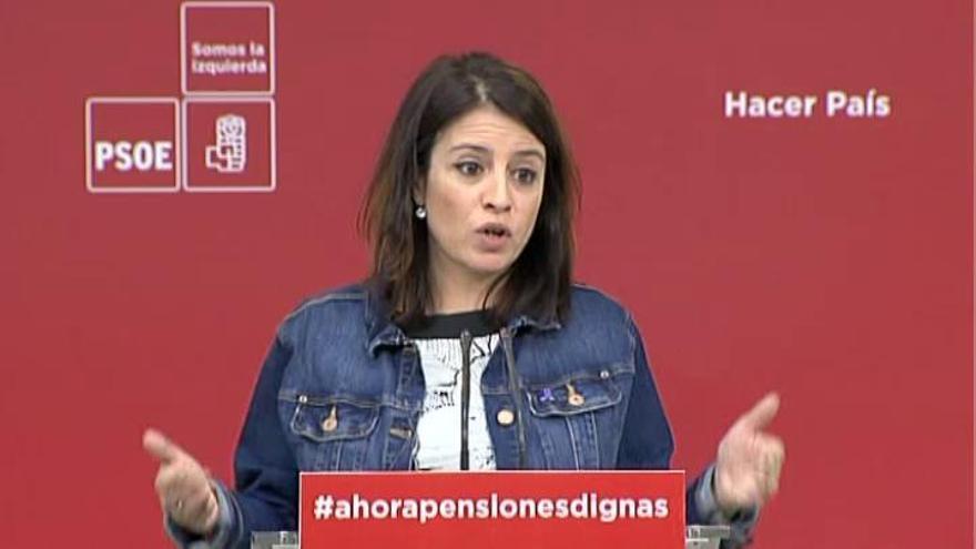 El PSOE propone subir las pensiones a través de un impuesto a la banca