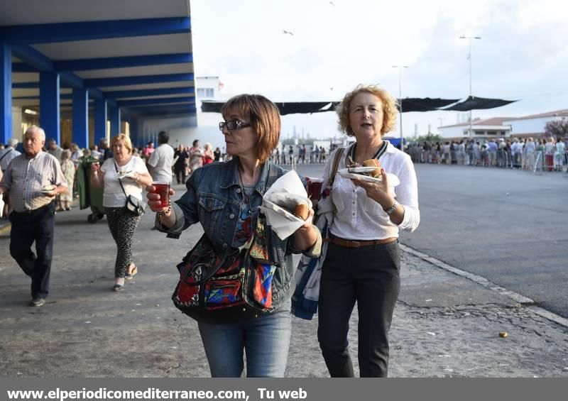 Torrà de la sardina en el Grao