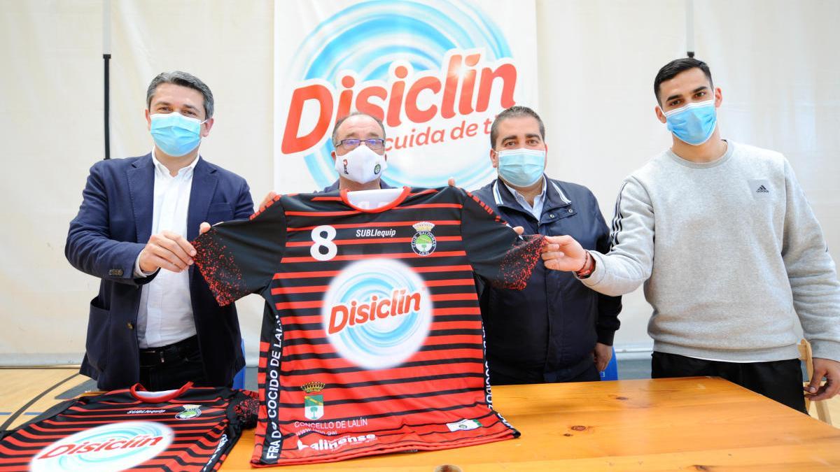 Imagen de la presentación del Disiclín Balonmán Lalín