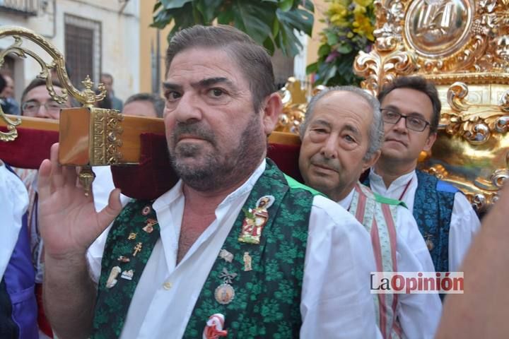 Procesión de San Bartolomé  y Pregón Fiestas de Cieza 2015
