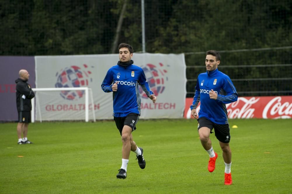 Entrenamiento del Real Oviedo