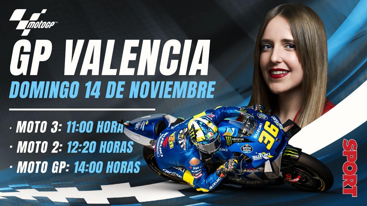 GP Valencia de MotoGP | Horario y dónde ver las carreras por TV en Cheste