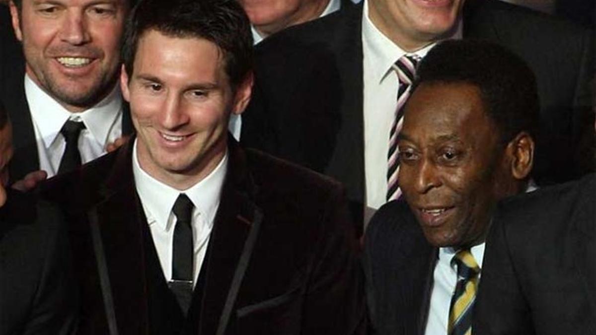 Messi recibió un espaldarazo por parte de Pelé