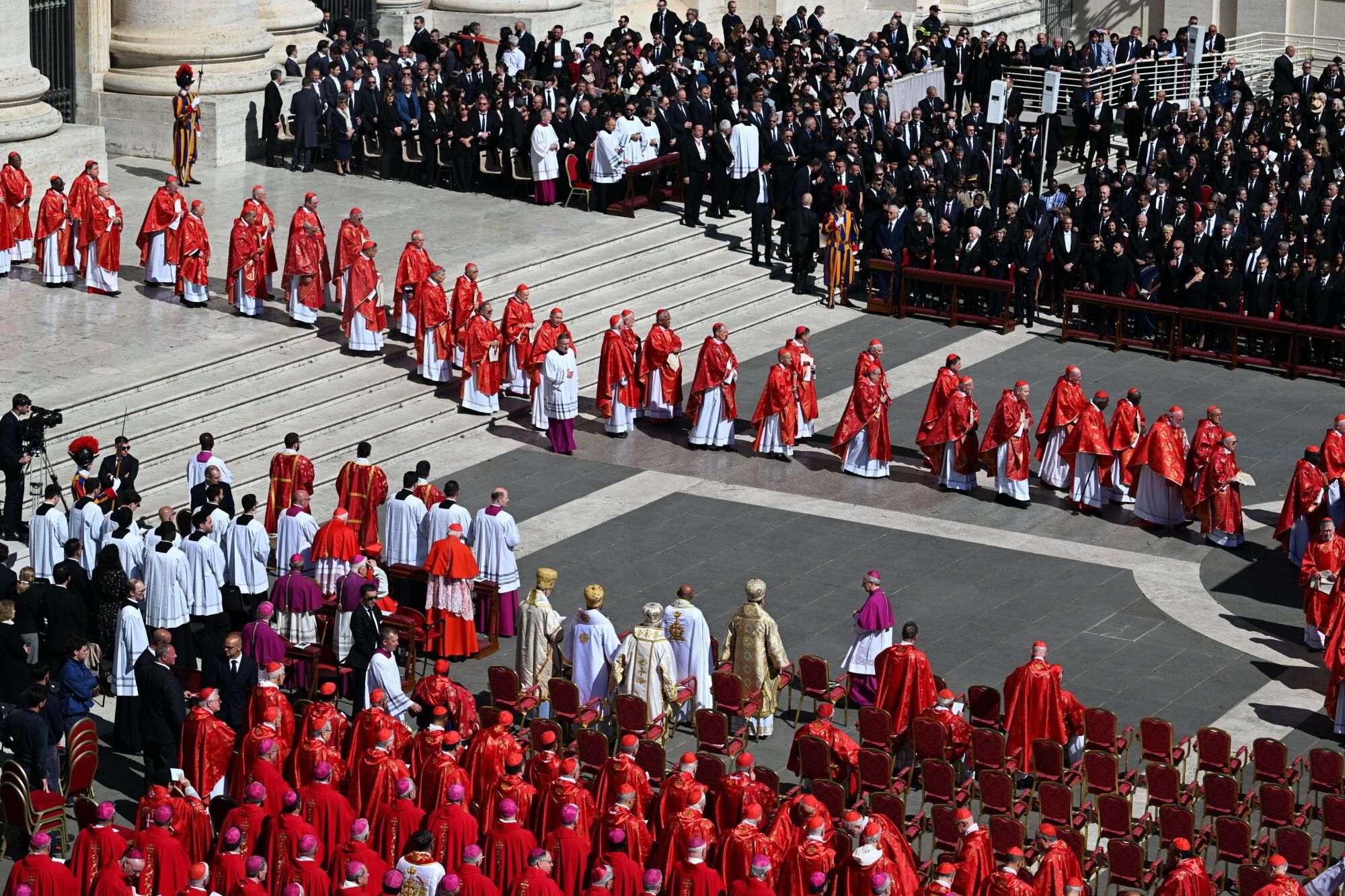 El funeral del papa Francesc, en imatges