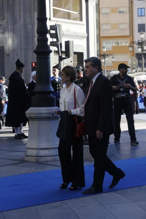 Alfombra azul de los premios "Princesa de Asturias" 2017