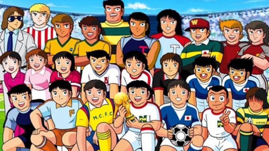 Los protagonistas de la serie &#039;Campeones&#039;.