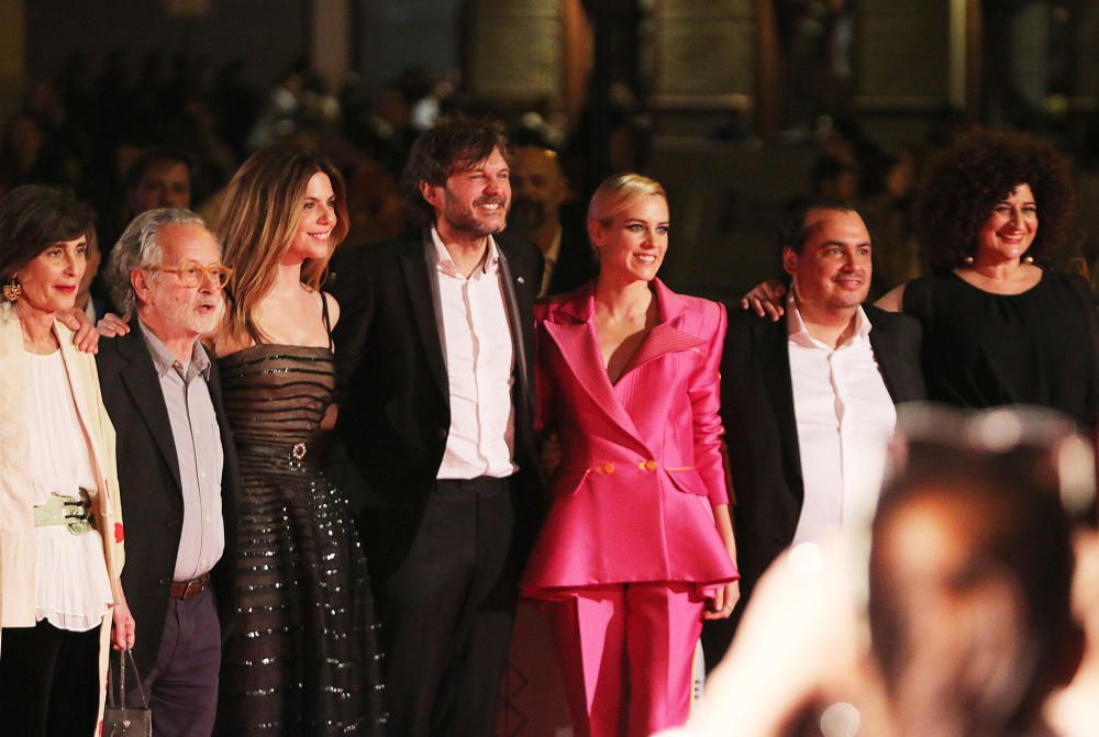 Alfombra roja de la gala del Premio Málaga