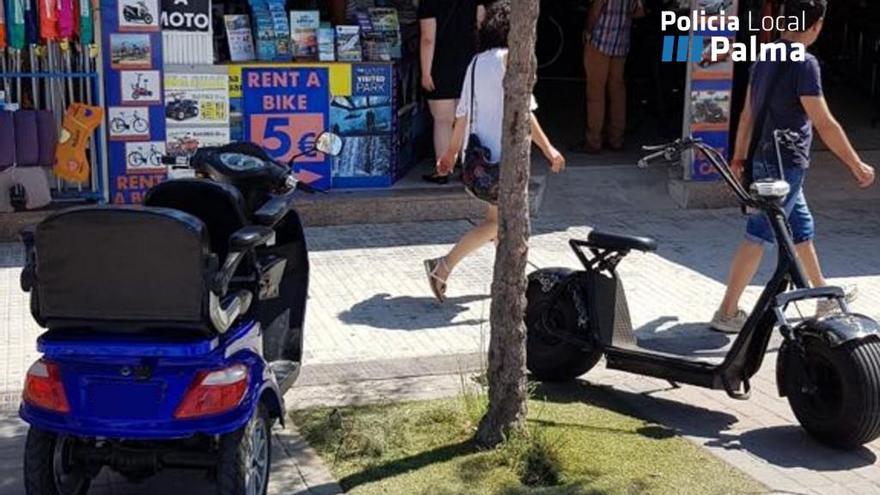 Seit Kurzem gelten an der Playa der Palma verschärfte Regeln für den Gebrauch von Elektro-Rollern.