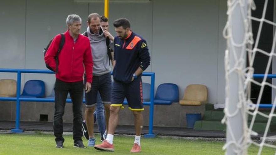 El galimatías de Quique Setién con el once inicial