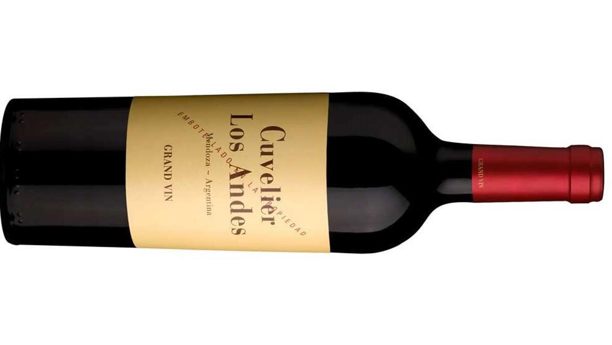 El vino Grand Vin (Cuvelier Los Andes).