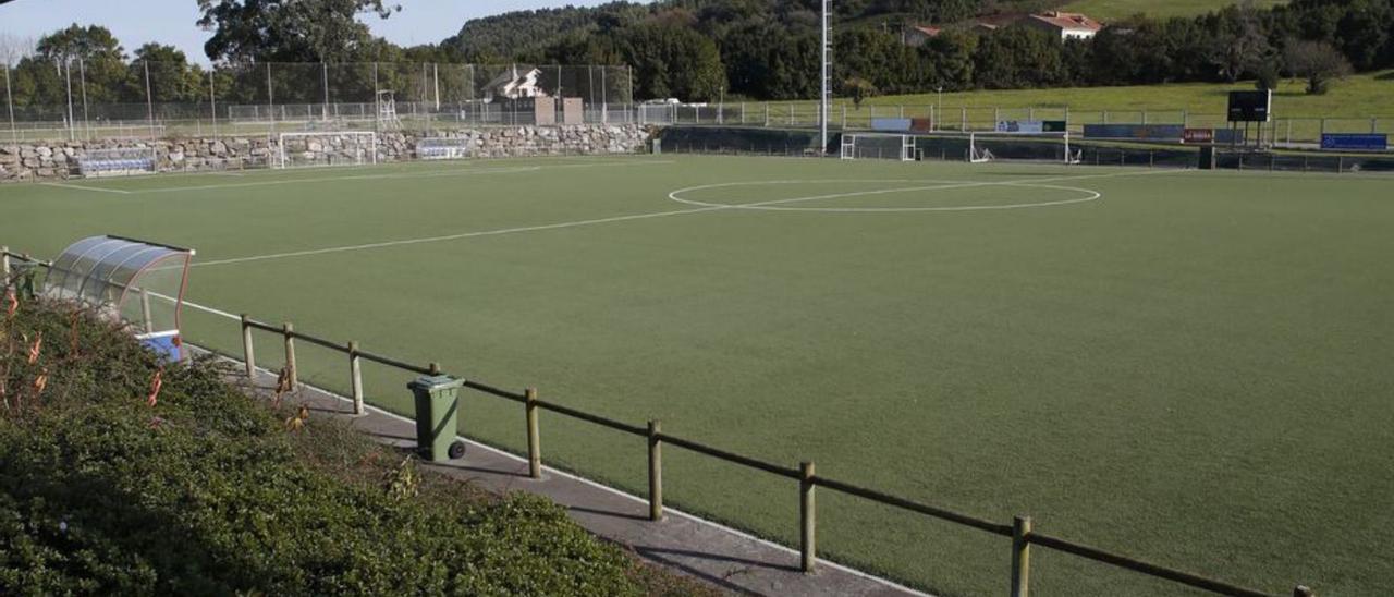 Instalaciones deportivas de Balbín en Luanco. | Mara Villamuza