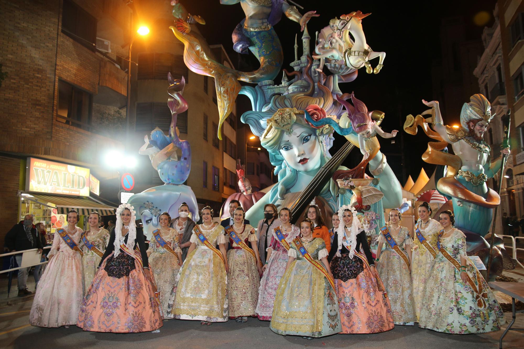 La falla Club 53 consigue el primer galardón en las Fallas 2022 de Burriana.JPG