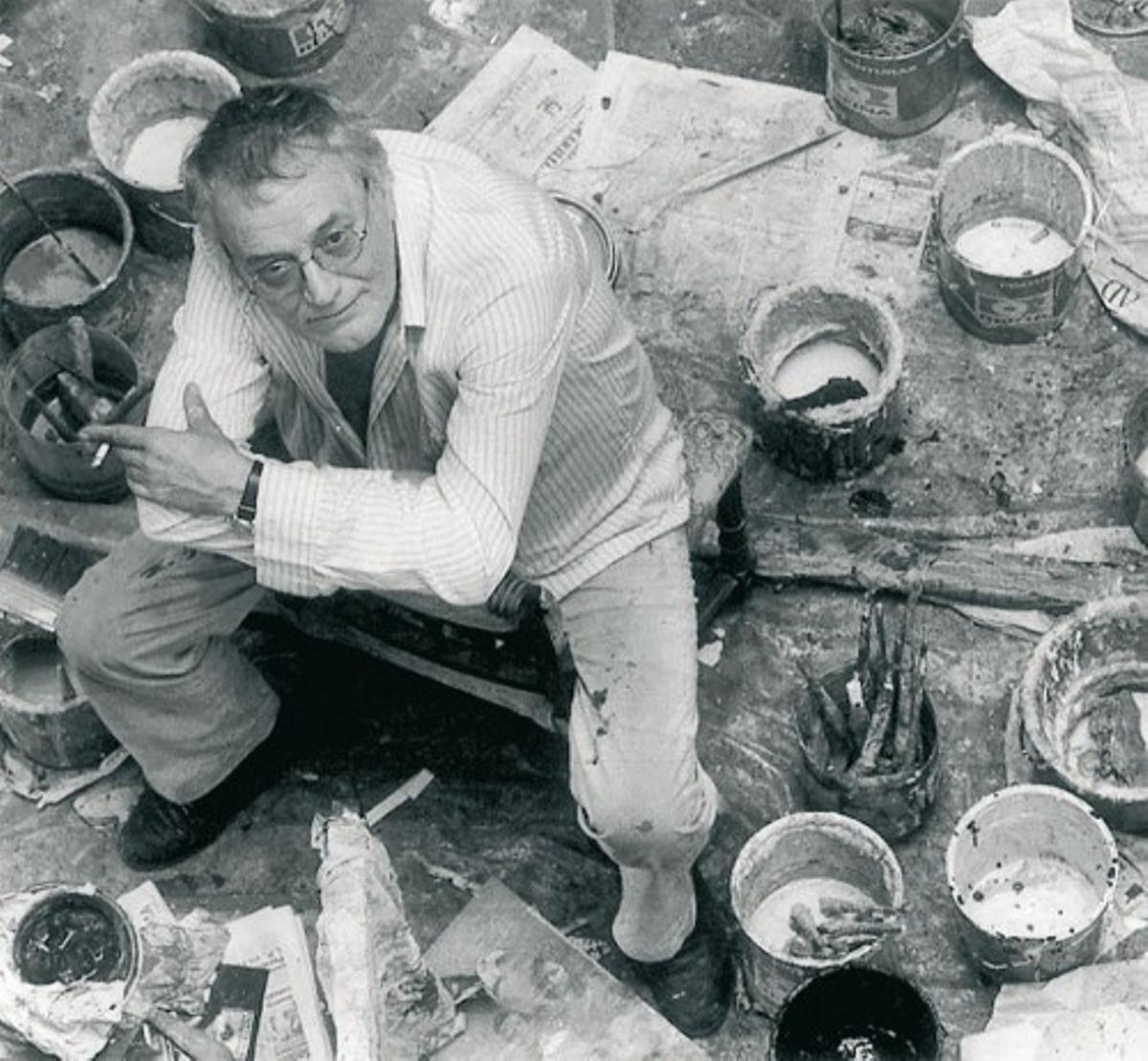 El pintor Manuel Padorno.
