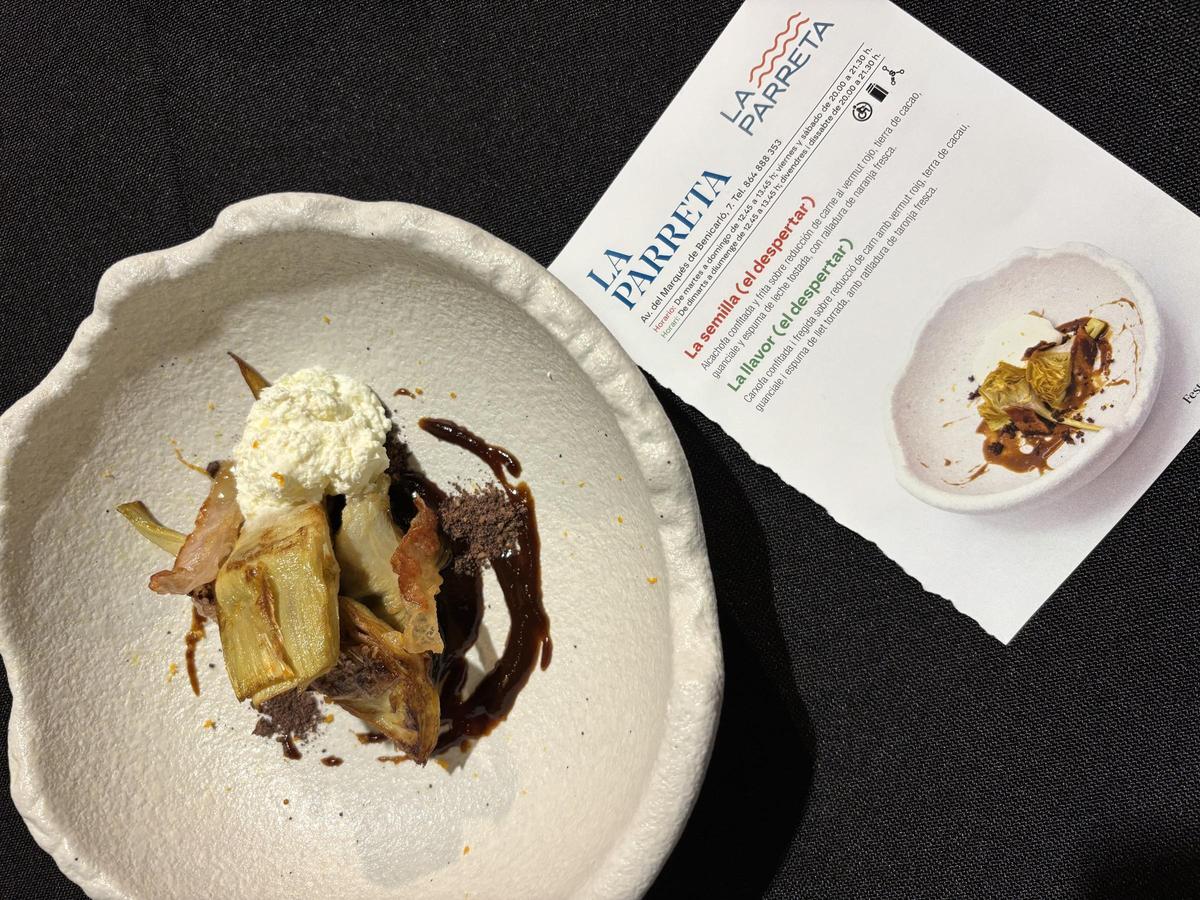 El concurso del pincho de la Festa de la Carxofa, en imágenes