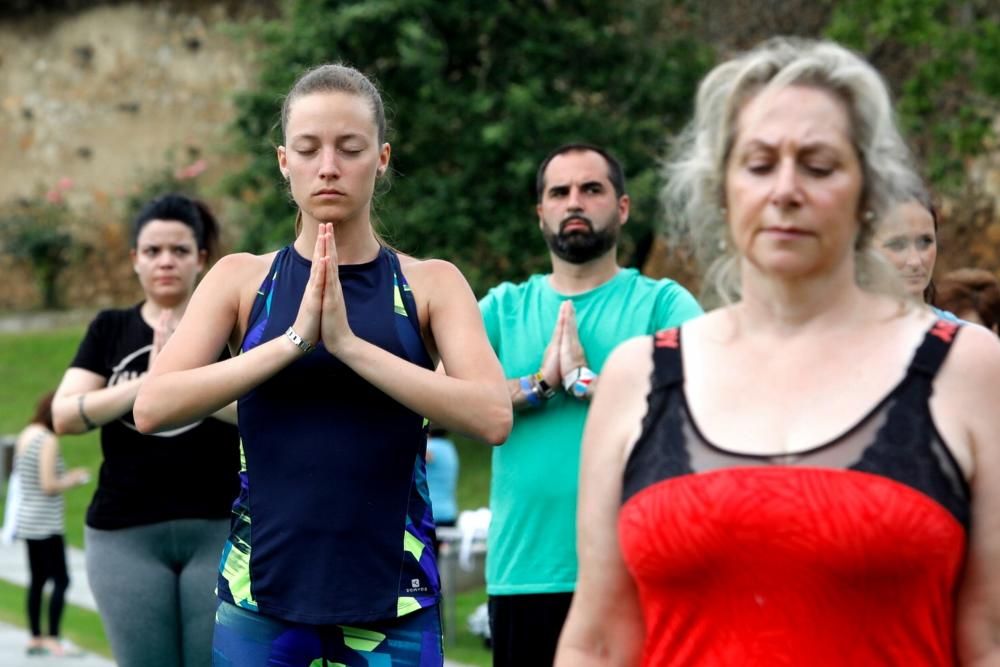 Actividades del día del yoga en Las Caldas